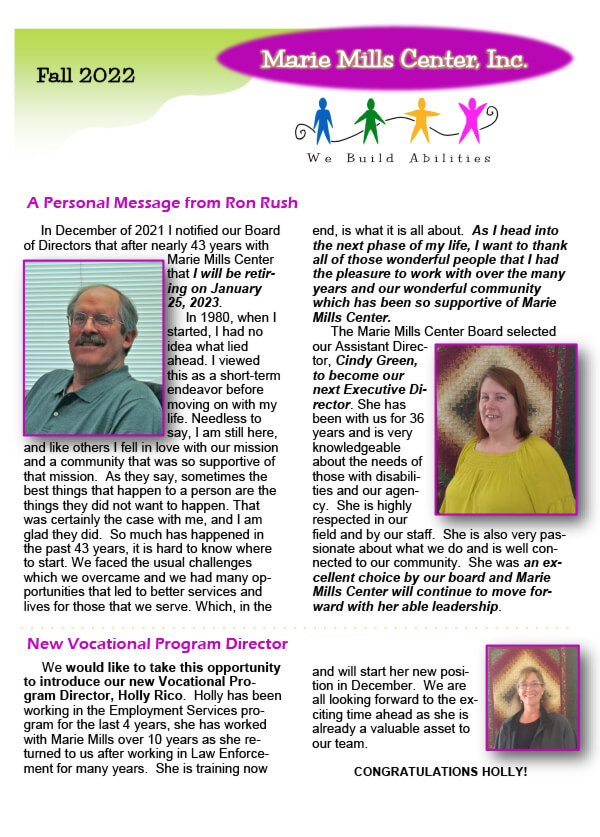 2022 Fall Newsletter