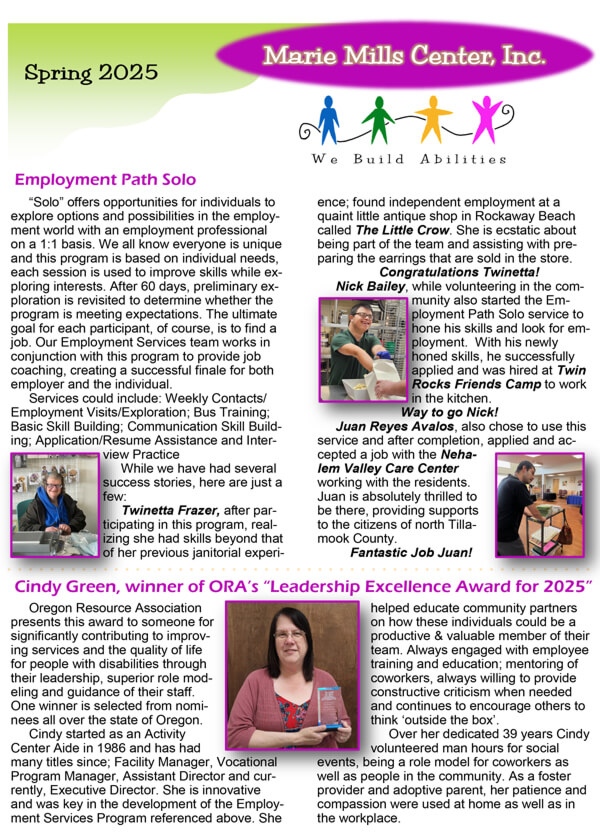 Spring 2025 Newsletter